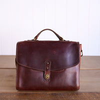 HORWEEN CHROMEXCEL BRIEFCASE (#0056) | OVERSTOCK